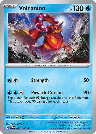 ME03: Volcanion (Reverse Holofoil)