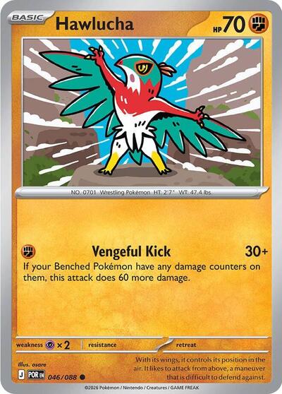 ME03: Hawlucha (Reverse Holofoil)