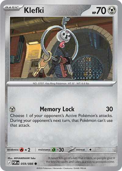 ME03: Klefki (Reverse Holofoil)