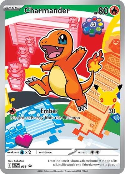 MEP: Charmander - 038 (Holofoil)