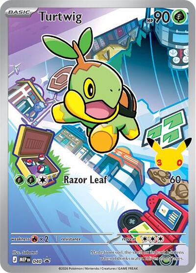 MEP: Turtwig - 040 (Holofoil)