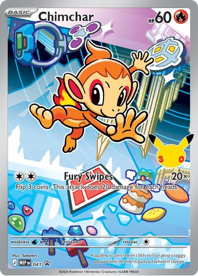 MEP: Chimchar - 041 (Holofoil)