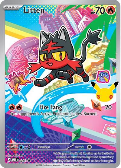 MEP: Litten - 044 (Holofoil)