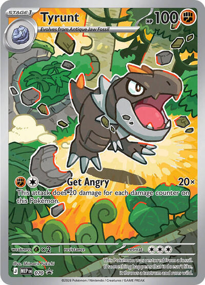 MEP: Tyrunt - 070 (Holofoil)
