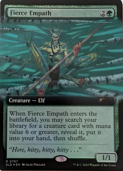 SLD: Fierce Empath (Extended Art) (Foil)
