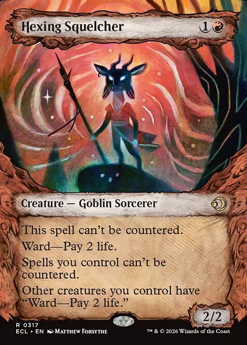 ECL: Hexing Squelcher (Showcase) (Foil)