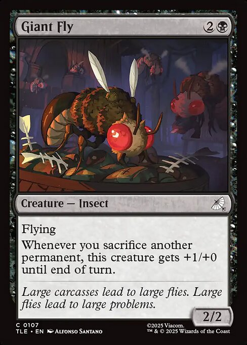 TLE: Giant Fly