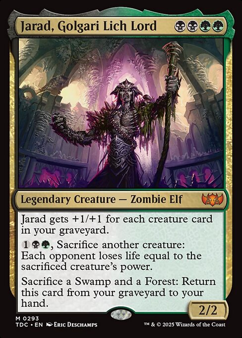 TDC: Jarad, Golgari Lich Lord