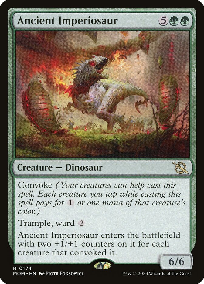 Ancient Imperiosaur [Foil] :: MOM