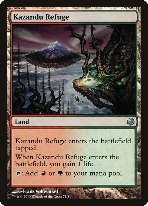 DDL: Kazandu Refuge