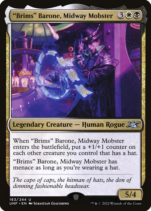 UNF: "Brims" Barone, Midway Mobster (Foil)