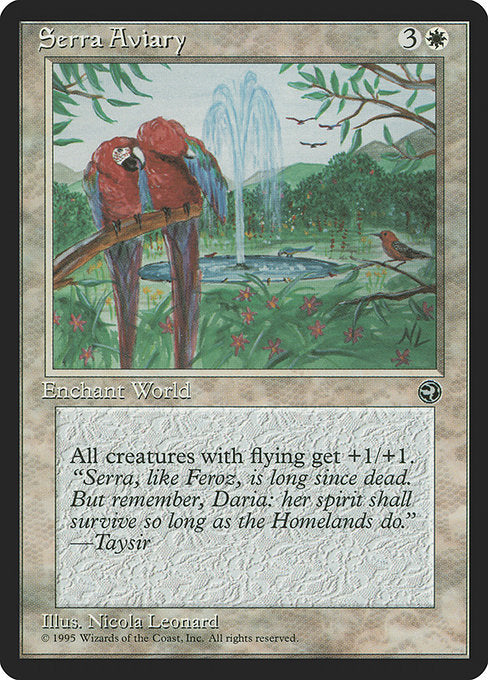 HML: Serra Aviary