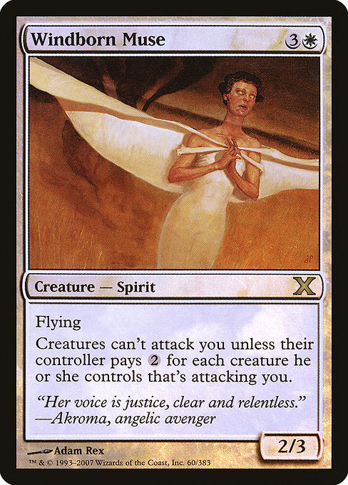 10E: Windborn Muse (Foil)