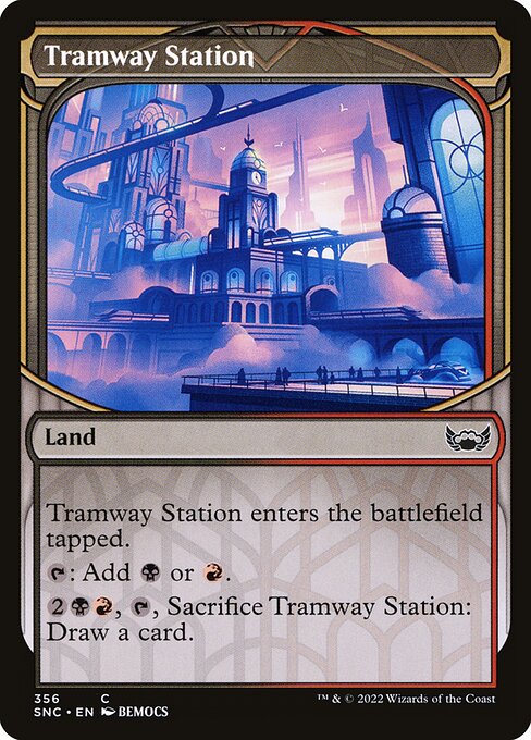 SNC: Tramway Station (Showcase) (Foil)
