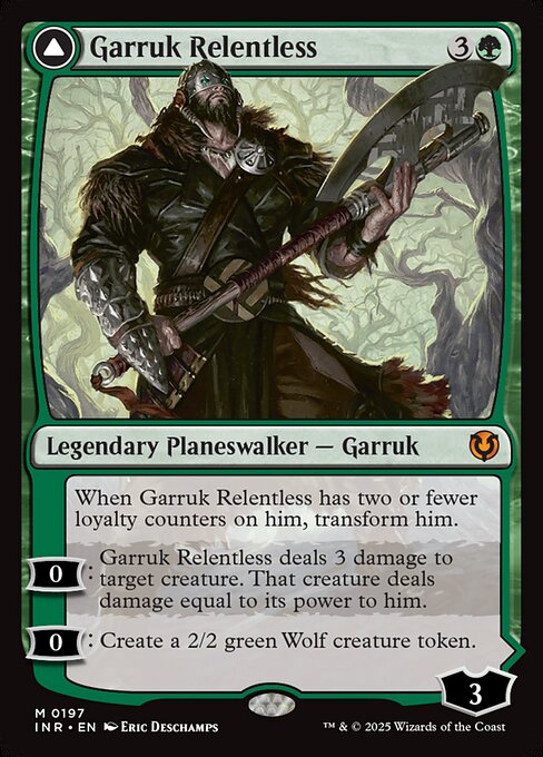 INR: Garruk Relentless