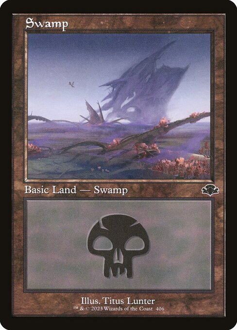 DMR: Swamp (406) (Retro Frame) (Foil)