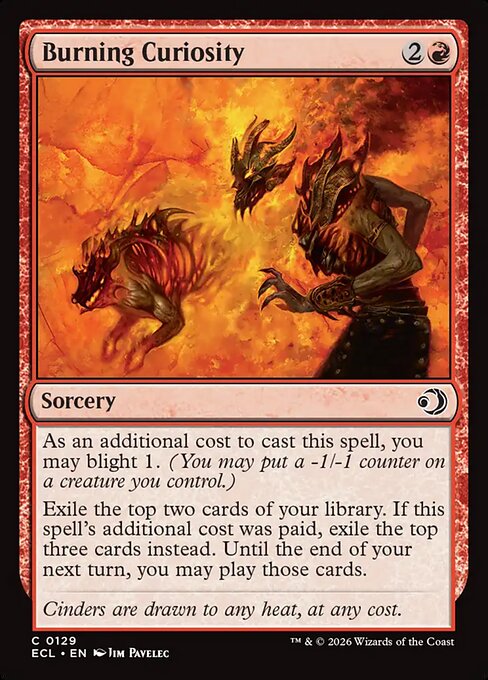 ECL: Burning Curiosity (Foil)