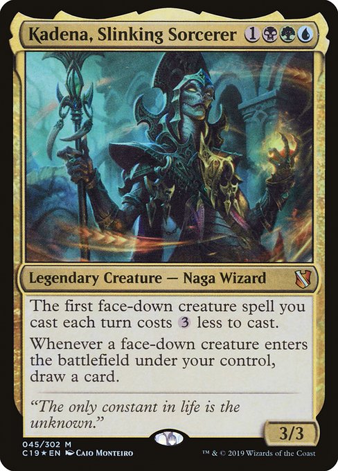 C19: Kadena, Slinking Sorcerer (Foil)