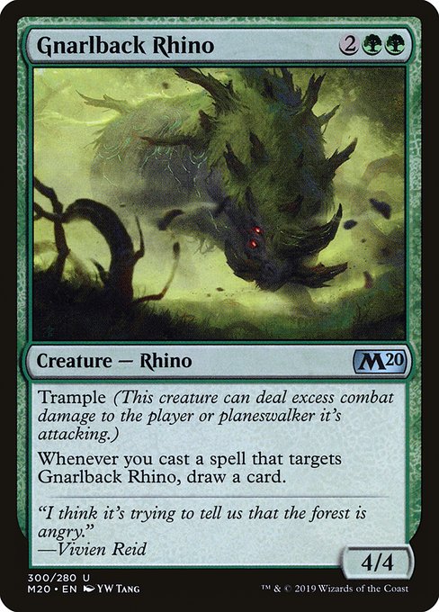 M20: Gnarlback Rhino