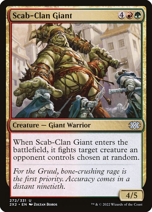 2X2: Scab-Clan Giant