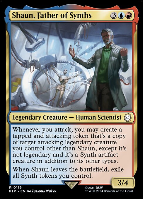 PIP: Shaun, Father of Synths (Foil)