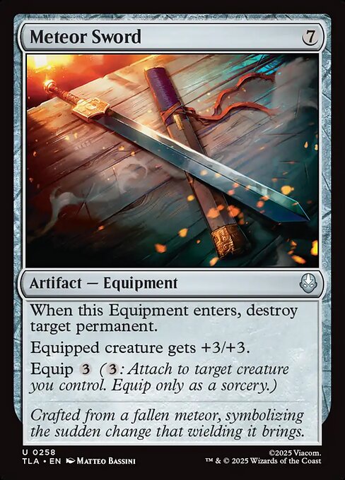 TLA: Meteor Sword (Foil)