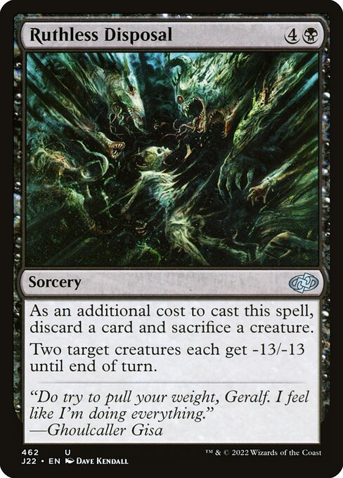 J22: Ruthless Disposal