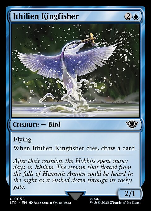 LTR: Ithilien Kingfisher (Foil)