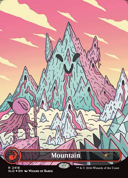 SLD: Mountain (2418) (Foil)
