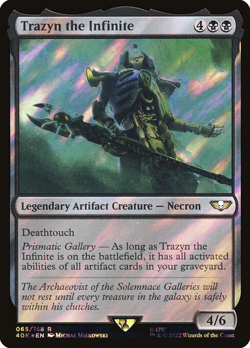 40K: Trazyn the Infinite (Surge Foil)