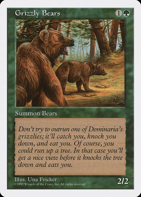 5ED: Grizzly Bears