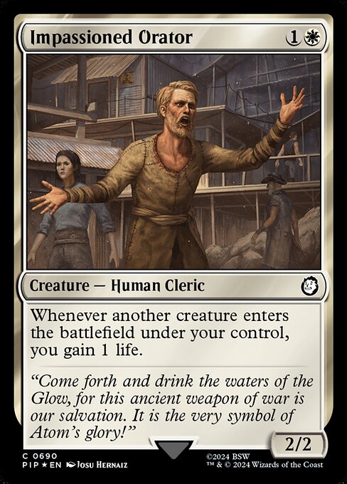 PIP: Impassioned Orator (Surge Foil)