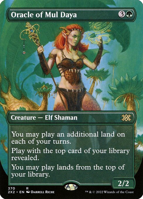 2X2: Oracle of Mul Daya (Borderless) (Foil)