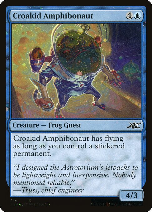 UNF: Croakid Amphibonaut (Galaxy Foil)