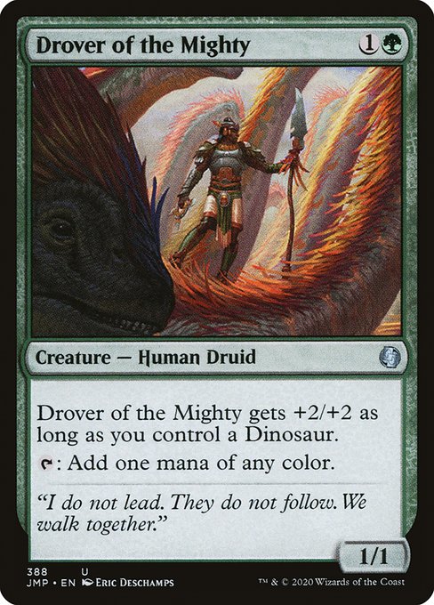 JMP: Drover of the Mighty