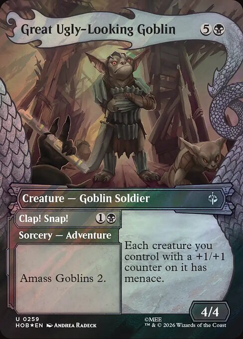HOB: Great Ugly-Looking Goblin (Showcase) (Surge Foil)