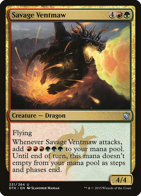 DTK: Savage Ventmaw (Foil)