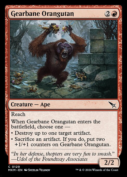 MKM: Gearbane Orangutan (Foil)