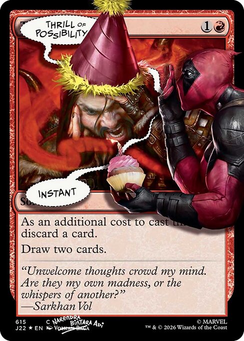 SLD: Thrill of Possibility (615) (Pool Party Foil)