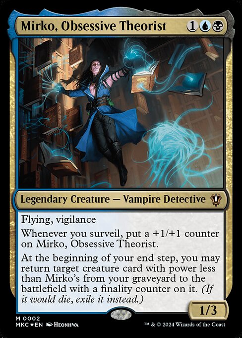 MKC: Mirko, Obsessive Theorist (Foil)
