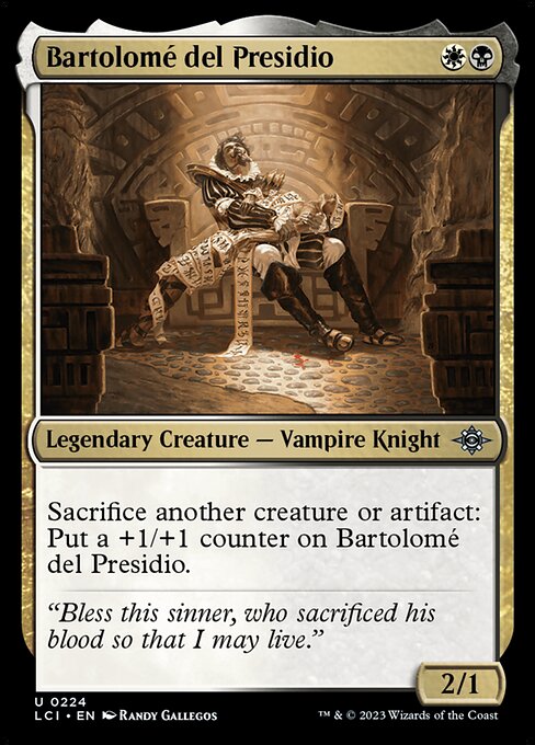 LCI: Bartolome del Presidio (Foil)