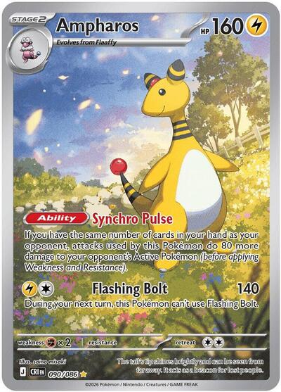 CRI: Ampharos - 090/086 (Holofoil)