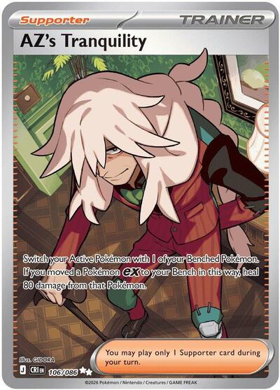 CRI: AZ's Tranquility - 106/086 (Holofoil)