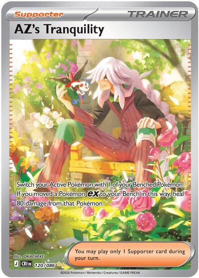 CRI: AZ's Tranquility - 120/086 (Holofoil)