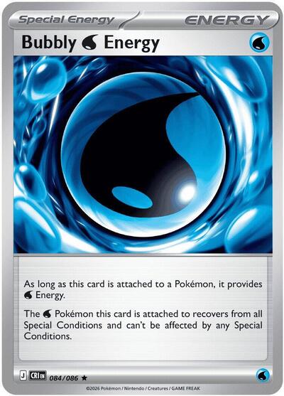 CRI: Bubbly W Energy (Reverse Holofoil)