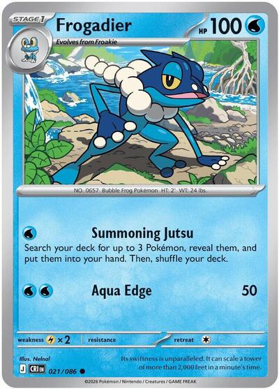 CRI: Frogadier - 021/086