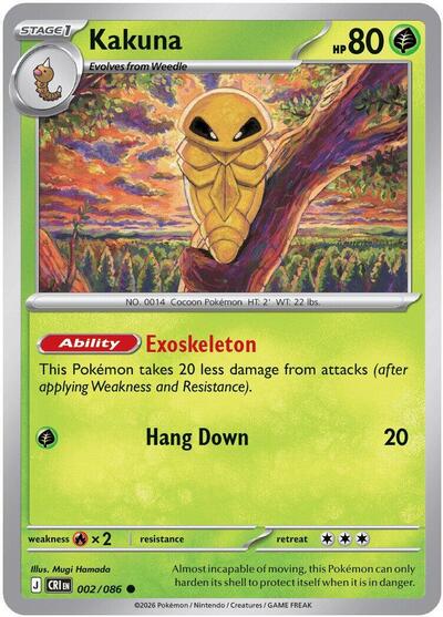 CRI: Kakuna (Reverse Holofoil)