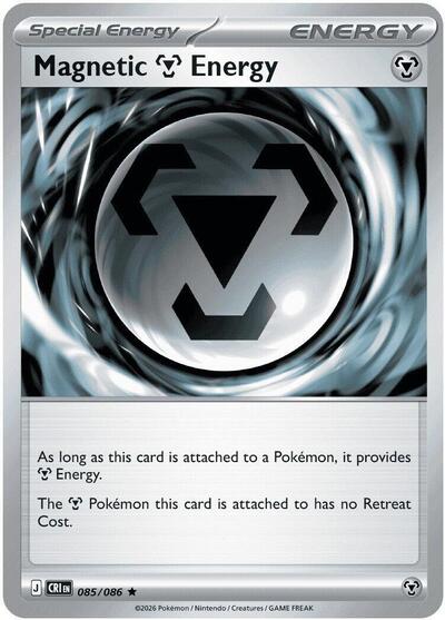CRI: Magnetic M Energy (Reverse Holofoil)