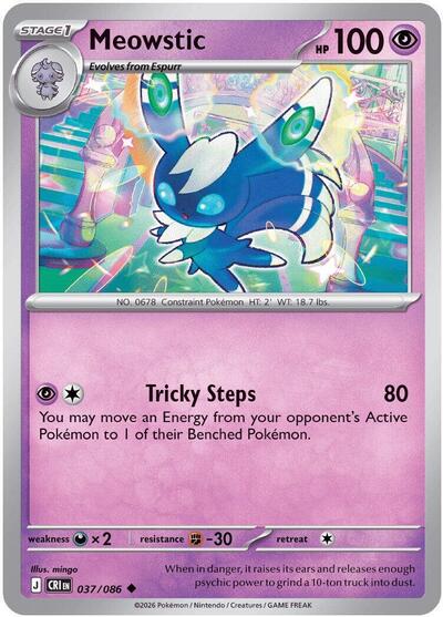 CRI: Meowstic (Reverse Holofoil)