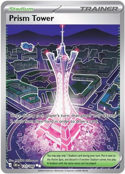 CRI: Prism Tower - 111/086 (Holofoil)
